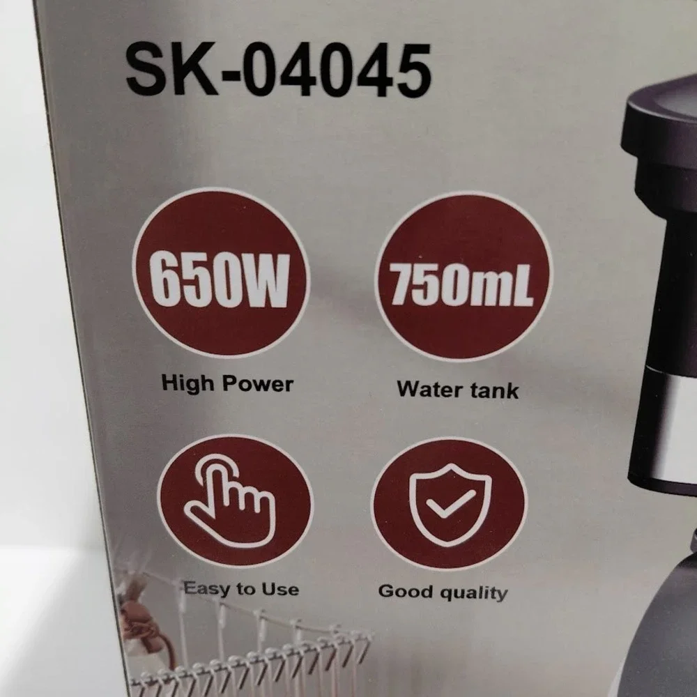 Sokany  Black And Silver 750ml Coffee Maker